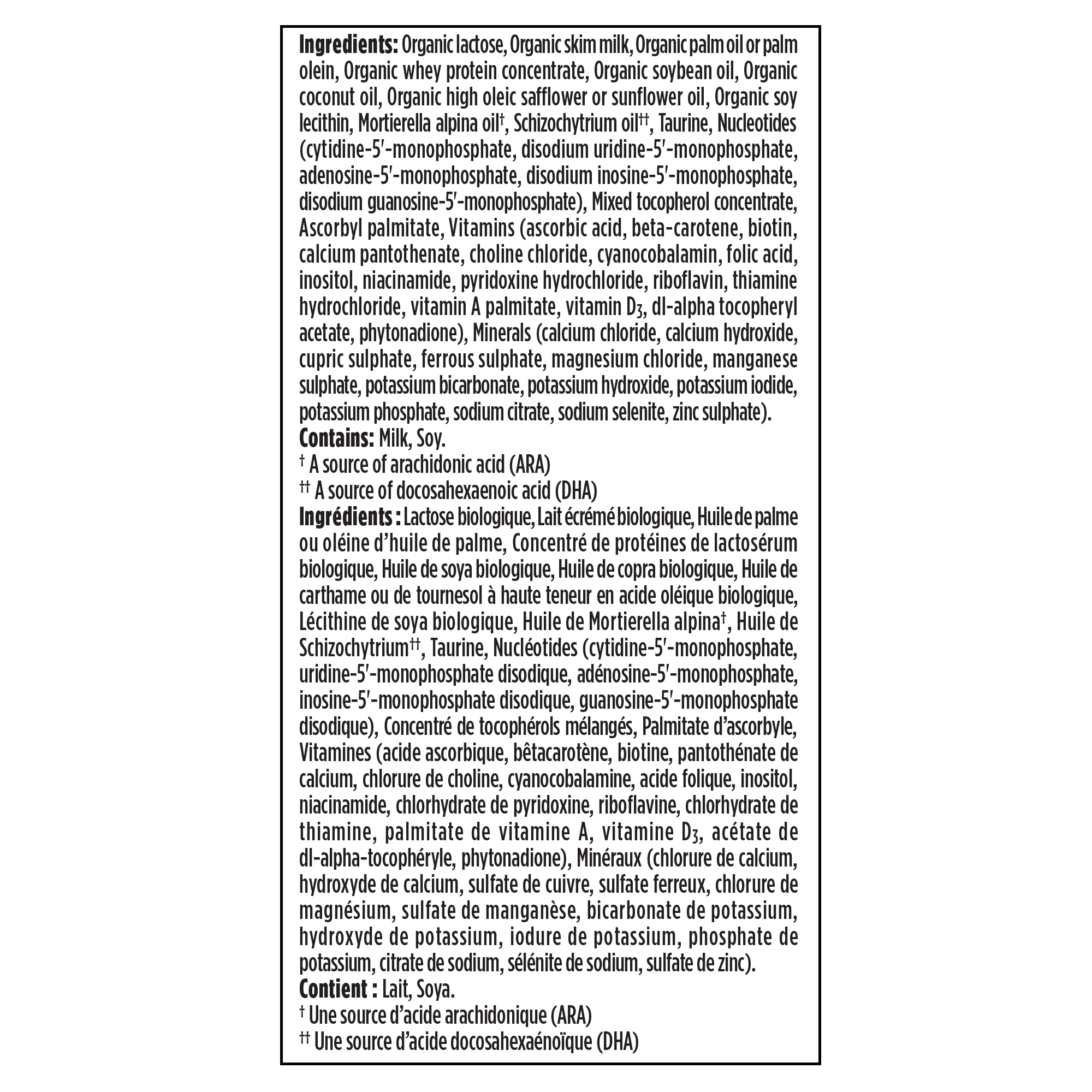 Bon Départ Préparation pour nourrissons biologique GS, en poudre, 800 g