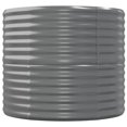 thumbnail image 2 of vidaXL Garden Raised Bed Powder-coated Steel 152x80x68 cm Grey, 2 of 4