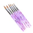 thumbnail image 1 of 6 x Acrylic Nail Brush for Sable Acrylic Nails Round, 1 of 7