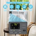 thumbnail image 3 of CazToi Climatiseur de Fenêtre Intelligent 12000 BTU 550 Pi2 115V Wi-Fi et Télécommande, 3 of 7