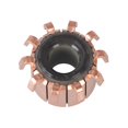 thumbnail image 1 of 18 x 8 x 14.5(15) mm 10P Teeth Copper Hook Type Electrical Motor Commutator 1pcs, 1 of 10