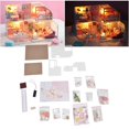 thumbnail image 4 of Diy Dollhouse Kit Doll House Kit Miniature House Miniature Dollhouse Assembly Miniature Dollhouse Children Assembly DIY Dollhouse Kit Doll House Kit Miniature House Building Kit, 4 of 8