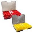thumbnail image 4 of Double-sided Portable Lure Box Activity Compartment Fishing Bait Tackle Storage red, 4 of 7