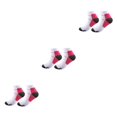 thumbnail image 2 of kurtrusly 1/2/3/5 2 Pcs/ensemble Bas de Compression pour Femmes Performance et Réduire la Fatigue Soulager rose Rouge P/M 3 Pcs, 2 of 6