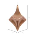 thumbnail image 2 of Vickerman MT194080D 8 in. Cafe Latte Candy Glitter Drop Ornament, 2 of 3