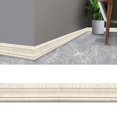 thumbnail image 3 of XZNGL Self Adhesive Flexible Foam Molded 3D Adhesive Decorative Wall Molding Line Baseboard Wallpaper Border Waterproof Wall Sticker For Living Room, 3 of 6