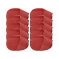 thumbnail image 3 of 10 Pcs de Couvre-Chefs en Fer pour Golf, Cuir PU Premium, Léger, Anti-Rayures, Golf S Rouge, 3 of 8