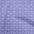 thumbnail image 1 of oneOone Polyester Spandex Blue Fabric Asian Ikat Sewing Craft Projects Fabric Prints By Yard 56 Inch Wide, 1 of 3