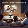 thumbnail image 4 of XZNGL Micro Usb to Micro Usb Cable Hd Projector 24 Ansi Home Video Projector Compatible with Usb| Av| Micro Sd| Audio Interface| Usb Flash Drive| Ios & Android Smartphone, 4 of 9