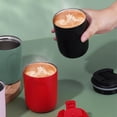 thumbnail image 2 of Stainless Steel Travel Coffee Cup with Sliding Lid 6-Hour Hot 18-Hour Cold Insulation Portable Mini Vacuum Water Cup, 2 of 3