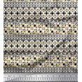 thumbnail image 1 of Soimoi Polyester Crepe Fabric Aztec Geometric Print Fabric by Yard 52 Inch Wide, 1 of 3