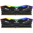 thumbnail image 1 of TeamGroup FF3D532G6400HC32ADC01 Delta RGB DDR5 UDIMM 32GG 6400MHz CL32 Desktop Memory Module, Black, 1 of 5