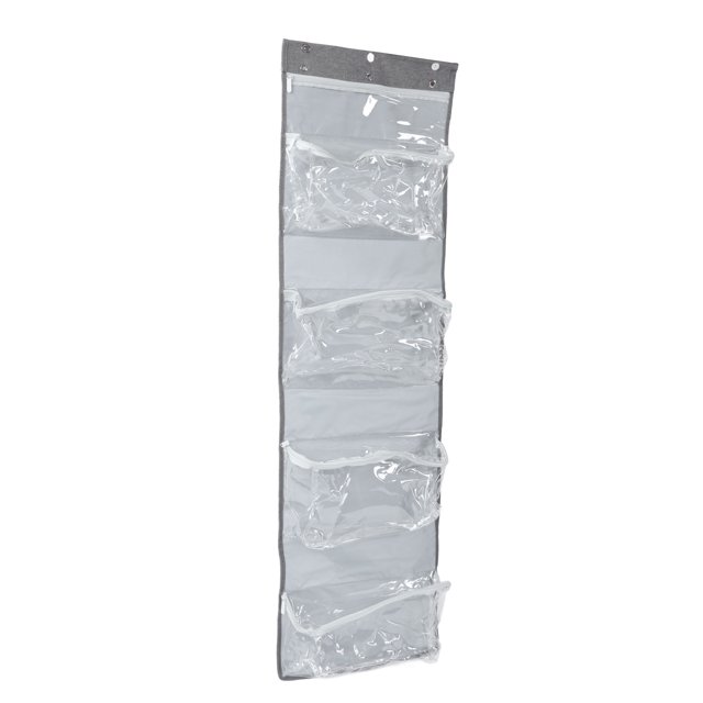 Loewten Hanging Yarn Storage,Hanging Yarn Storage Large Capacity Transparent Foldable Portable Oxford Cloth Crochet Knitting Storage For Wardrobe,Crochet Yarn Storage