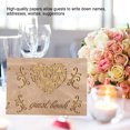 thumbnail image 4 of Hand-Made Guestbook Pure Hand-Made Wedding Message Book,, 4 of 8