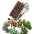 thumbnail image 1 of Dvkptbk Simulation Striped Grass Clump Flower Cluster Striped Box Packaging Sandbox Shrubbery Sandbox Scene Wilderness home decor, 1 of 4