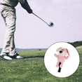 thumbnail image 3 of Novelty Headcover Soft Animal Wood Driver Head Cover Dust Portable Funny for Men Golfer - Rabbit, 3 of 10