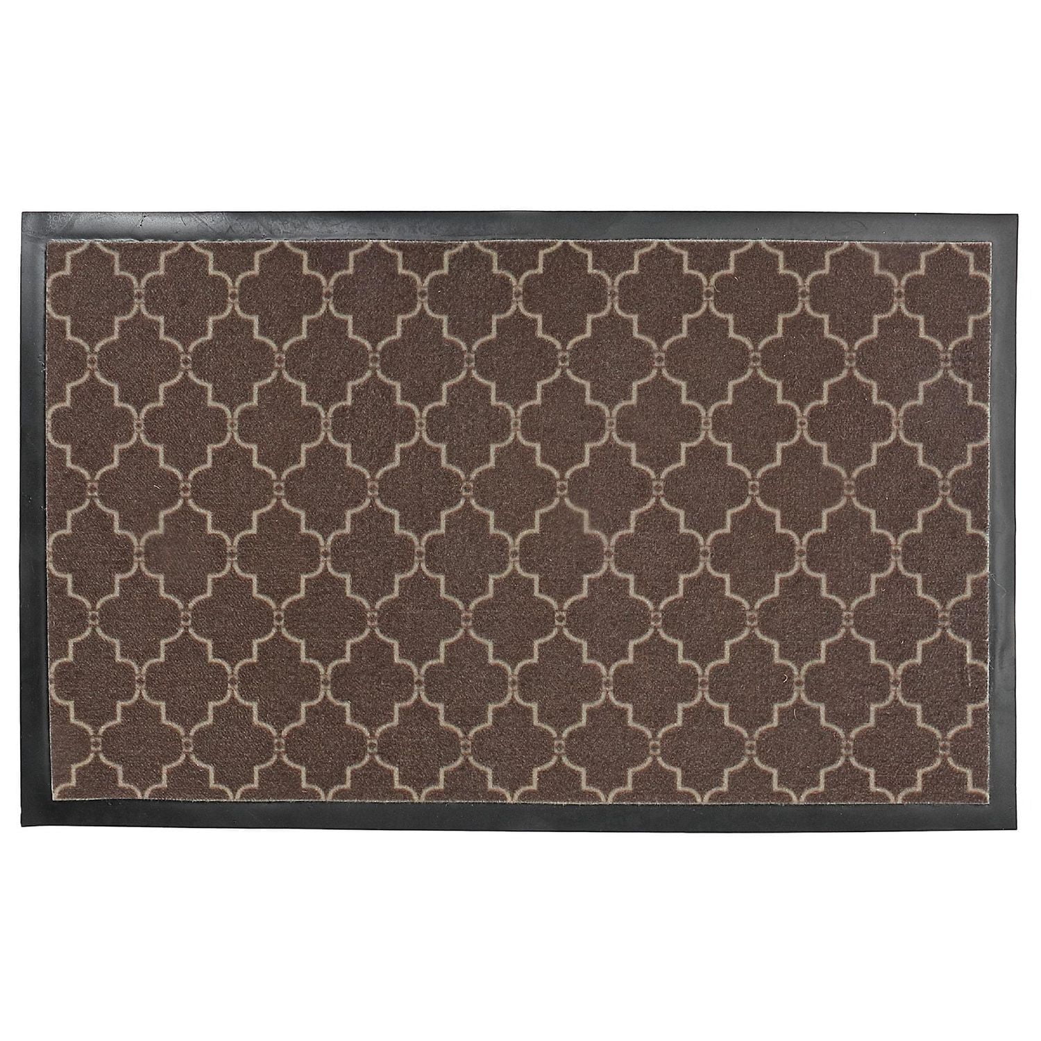 Tapis Pvc Imprimé Design Marocain 18"X30"