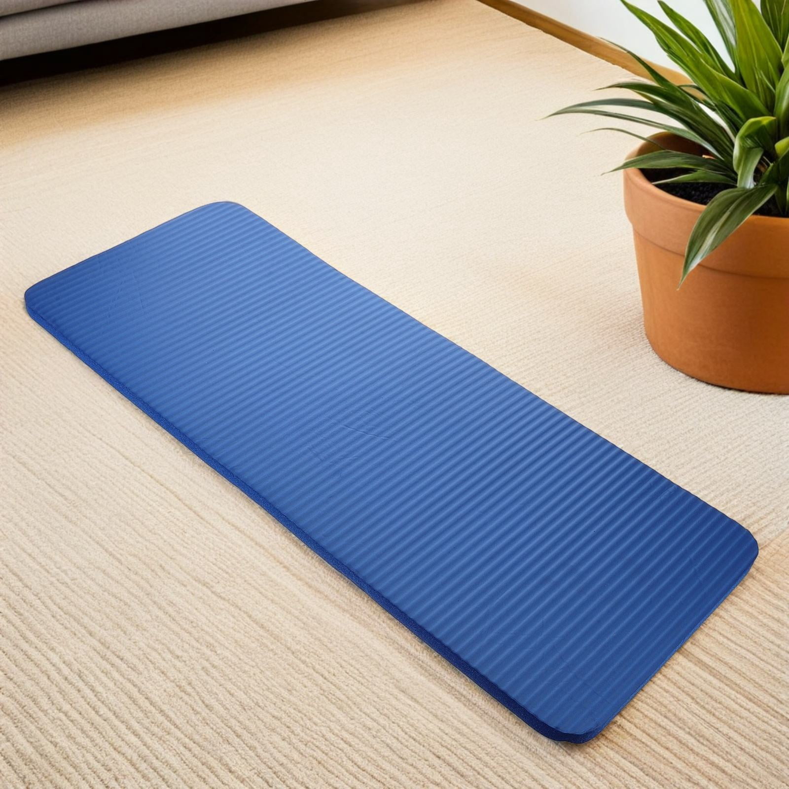 AURARMLET Fitness Mat Cushion Blue Rubber for Yoga Mat 1Pack with Non-slip Surface