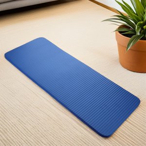 AURARMLET Fitness Mat Cushion Blue Rubber for Yoga Mat 1Pack with Non-slip Surface