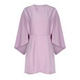thumbnail image 3 of Gspmoly Robes d'Été pour Femmes 2025, Robe Raglan en Satin au Style Élégant pour Femmes, Robes de Cocktail Soldes d'Été Liquidation, 3 of 5