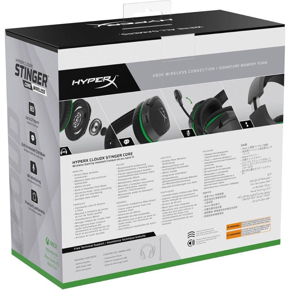 Casque de jeu HyperX CloudX Stinger™ Core sans fil pour Xbox