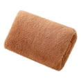 thumbnail image 2 of Meitianfacai Hand Warmer Hand Warmer Bag Solid Color USB Electric Heating New Style Removable And Washable Plush, Brown, 2 of 6