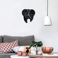 thumbnail image 2 of Wall Mirrors Decorative,Decorative Wall Mirror 3D Creative Creative Teeth Acrylic Mirror Wall Clock Home Decoration Wall Clock Mirrors for Wall,3D Wall Clock,Mirror for Wall, 2 of 8