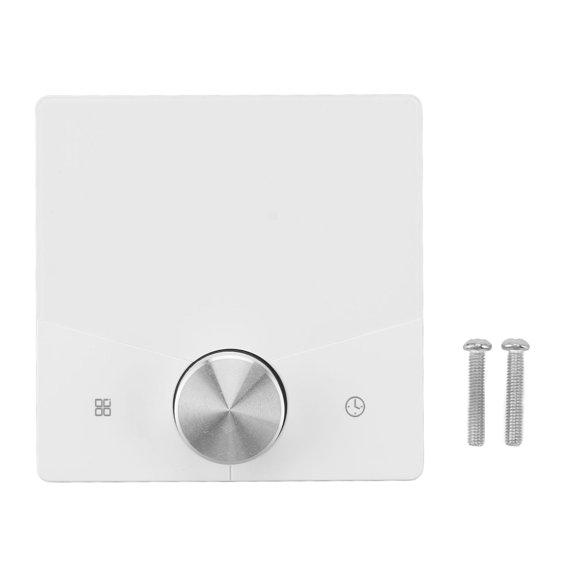 Thermostat programmable à écran tactile ABS noir Smart Programmable WiFi Digital Écran tactile LCD Thermostat couleur pour la maison Blanc