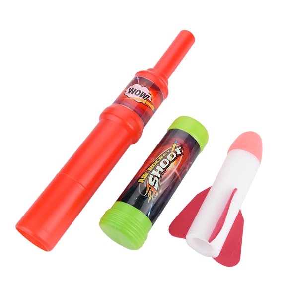 XYCCA Lanceur de Fusée à Air à la Mode pour Enfants Ensemble de Jouets Intéressants pour Cour Extérieure (Rouge+vert)-082201