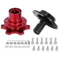 thumbnail image 2 of Wheel Short Hub Adapter Hub Adapter Hub Adapter Boss Kit Snap Off Boss Kit Steering Wheel Adapter Wheel Snap Wheel Hub Kit for Auto Repair Shop Factory Home Car, 2 of 7