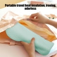 thumbnail image 4 of EGNMCR Silicone Curling Iron Heatproof Cover High Temperature Heat Insulation Mat Travel Convenient Multi-function Silicone Storage Bag organizer pouch, 4 of 6