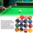 thumbnail image 3 of Resin Billiard Balls, 2.25in High Friction Resistance Clear Number High Durability Pool Balls Set  for Tournament, 3 of 7