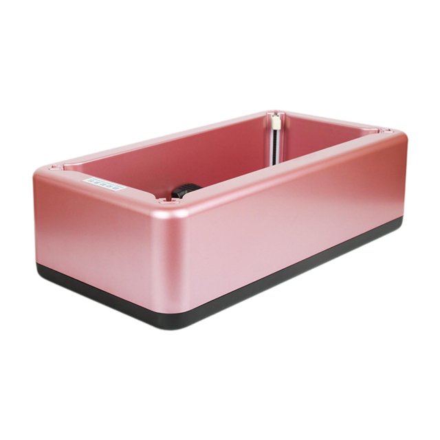 Siruishop Automatic Shoe Cover Dispenser Non Slip Protect Floor for Home Indoors Floor Pink