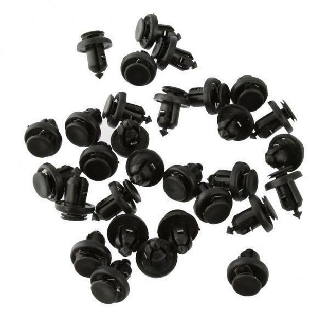 Almencla Pinces de Retrait de Pare-Chocs à Poussée 4x30x 91506-S9A-003 pour 4 Pcs