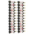 thumbnail image 1 of vidaXL Wall Mounted Wine Racks for 12 Bottles 2 pcs Black Iron, 1 of 4