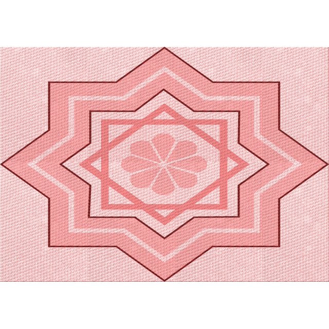 Ahgly Company Tapis d'Intérieur Rectangulaire Transitionnel Rouge Pâle Rose Lavable à la Machine, 2 Pieds x 4 Pieds
