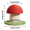 thumbnail image 2 of Natural Sisal Rope Cat Scratching Board for Indoor Play and Exercise to Feline Stress in Your Living Room, 2 of 4