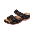 thumbnail image 1 of Fsgntruao Sandales Compensées Décontractées de Mode pour Femmes Dames Chaussures Pantoufles d'Extérieur, 1 of 7