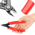 thumbnail image 3 of Wire , Compact By8109 Electronic , Electronic Cutter Red Handle For Plastics Steel Wires, 3 of 8