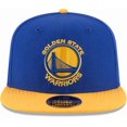 thumbnail image 2 of New Era 9Fifty Golden State Warriors NBA Snapback Cap - Blue, 2 of 3