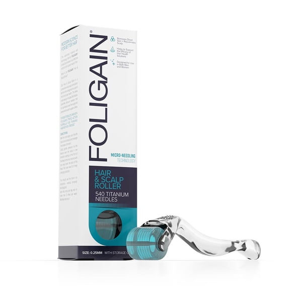 Foligain Hair & Scalp Needle Roller,0,1 Piece