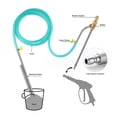 thumbnail image 3 of Wet Sandblasting Kit with Quick Connector, Efficient Rust & Paint Removal for Pressure Washer Sandblasting & Abrasive Cleaning Easy to Use, 300cm Hose, 39.5cm Stainless Steel Rod, 3 of 8