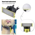 thumbnail image 2 of 5x OneBlade Lame de Rechange pack Accessoires de Remplacement pour Rasoir pour Hommes Philips, 2 of 6