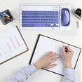thumbnail image 3 of Rvkxad Clavier Bluetooth à Commande Magnétique, Ensemble Sans Fil, Mini Clavier et Souris Portables pour Téléphones et Tablettes, Accessoires d'Informatique Mobile, 3 of 7