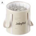 thumbnail image 4 of YAOMOBB High Temperature Resistant Foot Bath Bag Portable Collapsible Foot Bath Tub Waterproof PVC Insulated Foot Spa Soaking Bucket for Travel and Home, 4 of 7