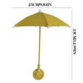 thumbnail image 2 of Lisbinx Support de Parapluie Magnétique Rétractable pour Téléphone / Mini Parapluie anti-UV avec Forte Aspiration / Pare-Soleil Compact pour Téléphones Portables / Accessoire Extérieur Étanche et Durable, 2 of 4