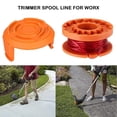 thumbnail image 2 of 16 Pack Replacement Trimmer Line for Worx WA0010 WG180 WG163 WG175 Spools,10 Ft/0.065 Inch Trimmer String Refills Parts, 2 of 8