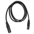 thumbnail image 4 of XLR Male To Female Microphone Cable, PVC Cable 4.9ft XLR Male To XLR Female Cable Lossless Durable  For Club Stages, 4 of 8
