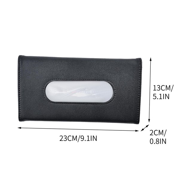 CEHVOM Creative Car Sun Visor Tissue Box, Hanging Tissue Bag Paper Box, And Car Roof Paper Box Clearance