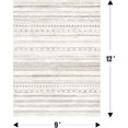 thumbnail image 2 of Area Rugs for Bedrooms 9x12 Washable Rugs for Living Room Dining Room Nursery Boho Distressed Carpet Modern Moroccan Neutral Soft Non Slip Rug Brown, 2 of 6